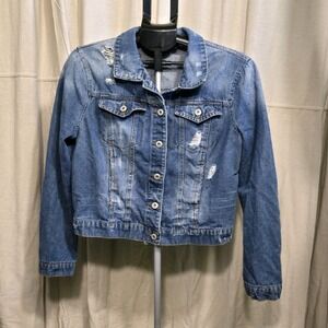 Cato Denim Jean‎ Jacket Size L